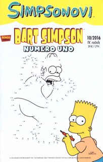 Bart Simpson 10/2016: Numero Uno