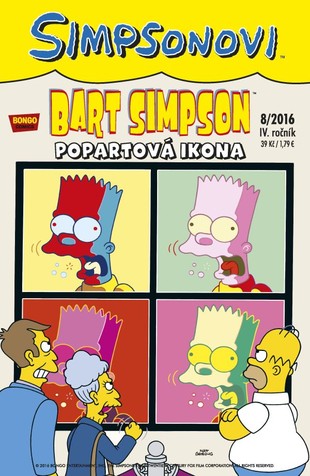 Bart Simpson 8/2016: Popartová ikona