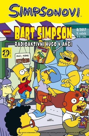 Bart Simpson 8/2017: Radioaktivní Hugo v akci