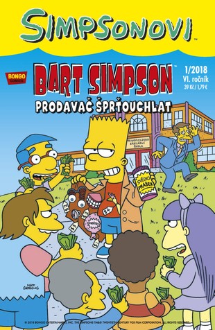 Bart Simpson 1/2018: Prodavač šprťouchlat