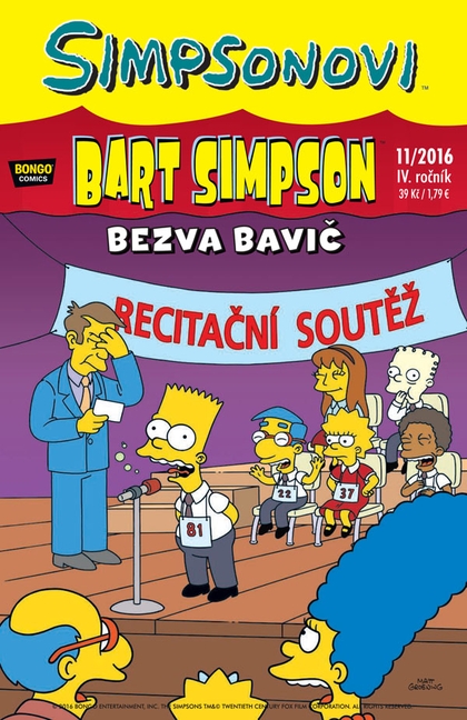 Bart Simpson 11/2016: Bezva bavič