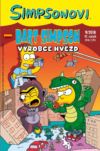 Bart Simpson 9/2018: Výrobce hvězd