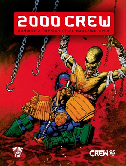 2000 CREW (standardní obálka - Soudce Dredd červená)